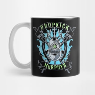 machine skull punk band dropkick Mug